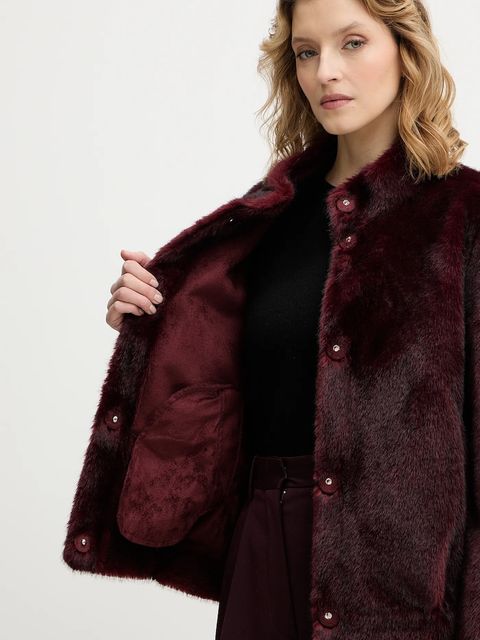 Guess kurtka LUNA kolor bordowy przejściowa W5BL64 W3920