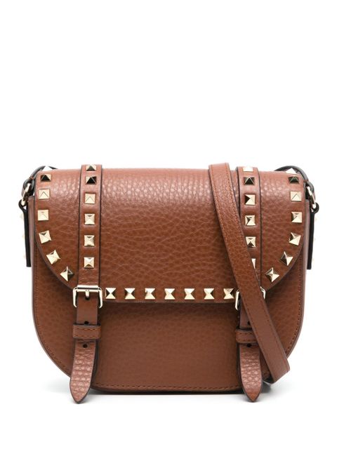 Valentino Garavani Rockstud satchel bag - Brown - zdjęcie produktu nr 1