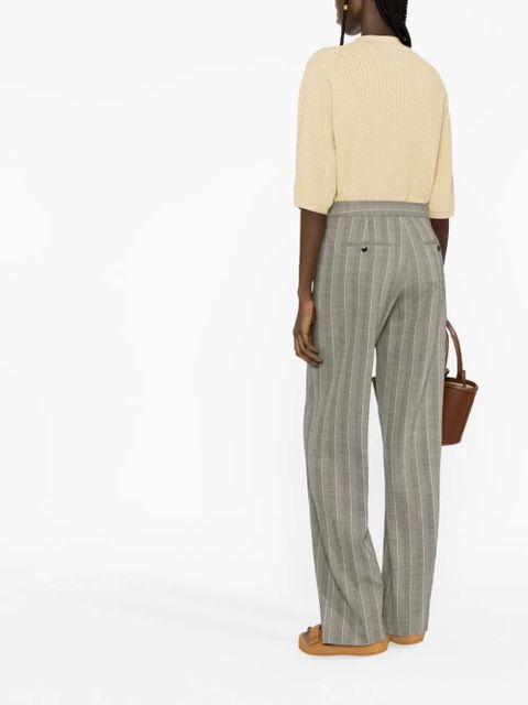 ISABEL MARANT Scarly tailored trousers - Grey