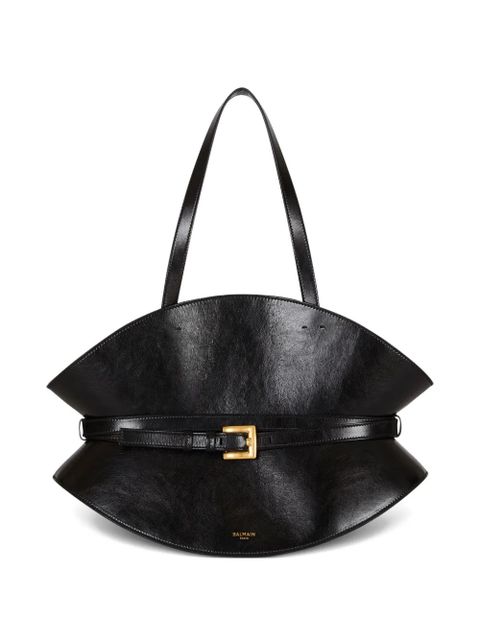 Balmain medium Shuffle shoulder bag - Black - zdjęcie produktu nr 1