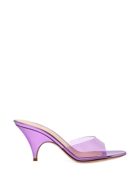 Gianvito Rossi sofia heel mules - Purple - zdjęcie produktu nr 1
