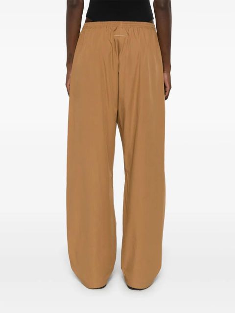 MM6 Maison Margiela straight-leg trousers - Brown