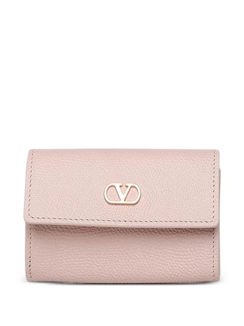 Valentino Garavani signature VLogo wallet - Pink