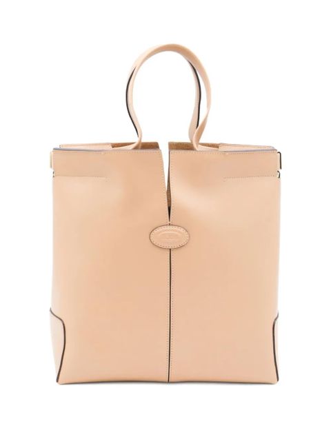 Tod's top-handle leather tote bag - Neutrals - zdjęcie produktu nr 1