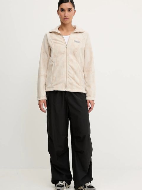 Columbia bluza sportowa Benton Springs kolor beżowy wzorzysta 2021771