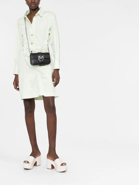 PINKO Love Mini Icon crossbody bag - Black - zdjęcie produktu nr 2