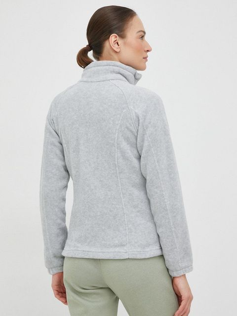 Columbia bluza sportowa Benton Springs kolor szary gładka 1372111 - zdjęcie produktu nr 2