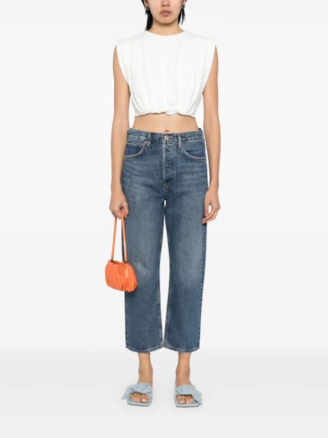 AGOLDE 90'S Crop straight-leg jeans - Blue - zdjęcie produktu nr 2