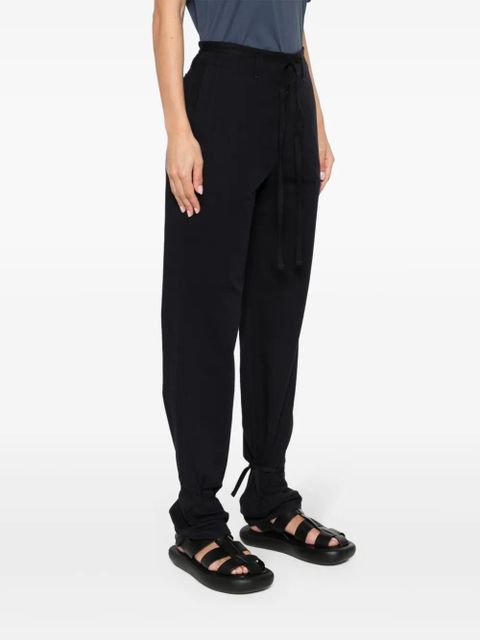 LEMAIRE cotton straight trousers - Blue