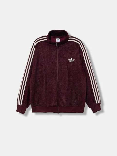 adidas Originals bluza Mohair damska kolor bordowy z aplikacją KS0428 - zdjęcie produktu nr 1