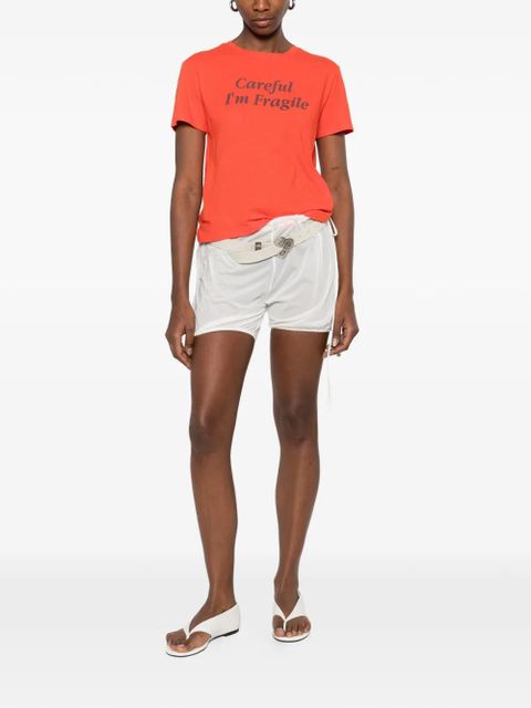 Gimaguas Zoe drawstring shorts - White