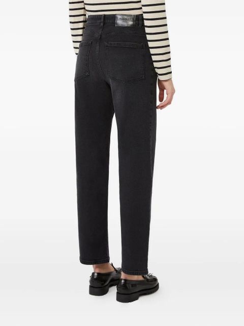 Max Mara Cinese straight-leg jeans - Black