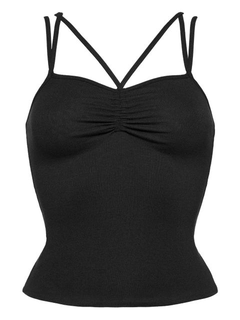ERES Nadia ribbed tank top - Black - zdjęcie produktu nr 1