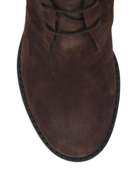 Tod's 80mm Chukkah lace-up boots - Brown