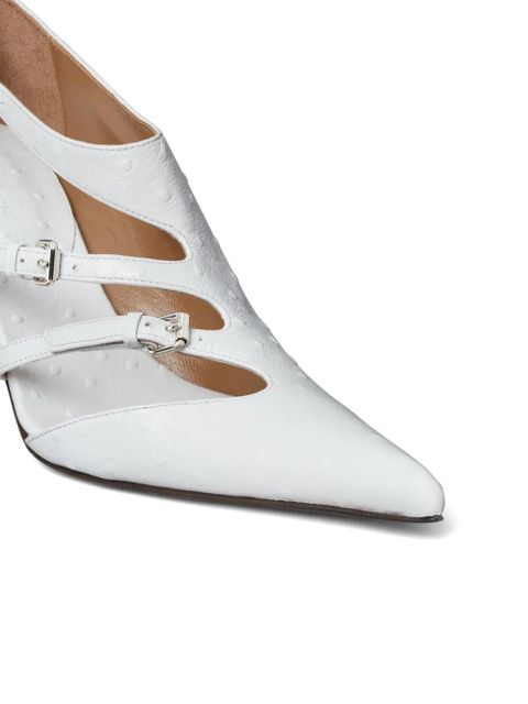 Tory Burch 75mm multi-buckle pumps - White - zdjęcie produktu nr 2