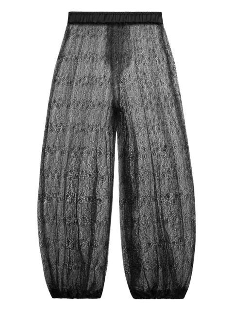 The Frankie Shop Orissa balloon trousers - Black - zdjęcie produktu nr 1