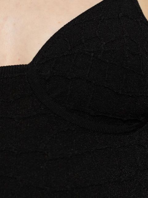 Jacquemus jersey mini dress - Black