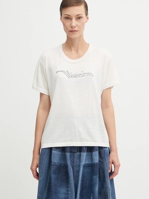 Visvim t-shirt wełniany carree tee s/s - zdjęcie produktu nr 1