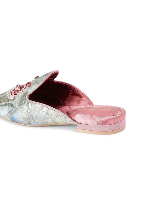 Kurt Geiger London kapcie Embroidered Slipper kolor multicolor 5387799069