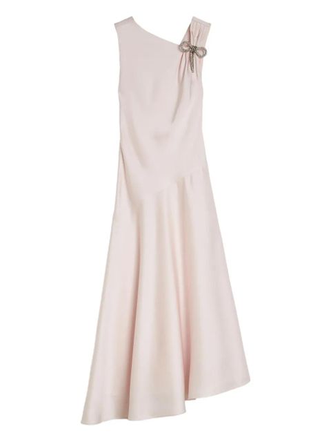 Jil Sander jewel bow flared evening dress - Pink - zdjęcie produktu nr 1