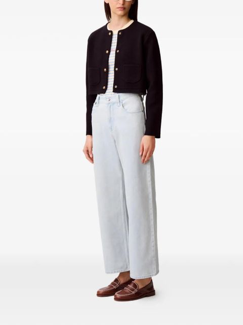 Claudie Pierlot light blue wide-leg jeans