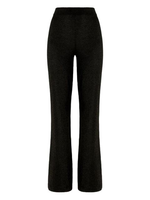 Missoni glitter-knit flared trousers - Black - zdjęcie produktu nr 1