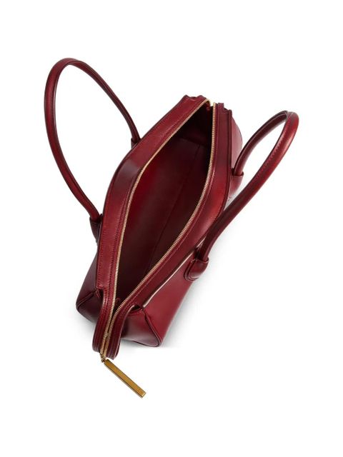 KHAITE logo-motif shoulder bag - Red