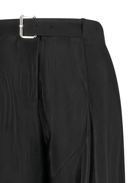 Blumarine belted trousers - Black