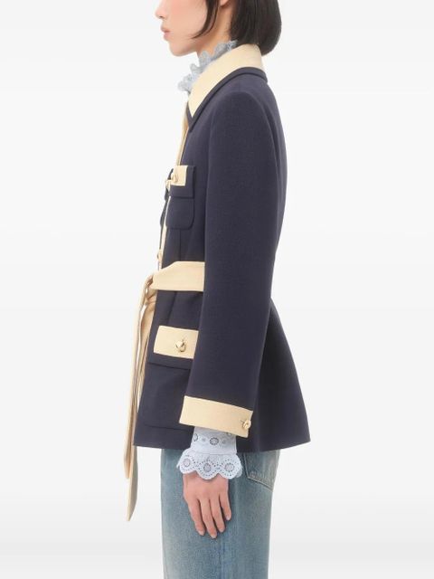 Valentino Garavani Caban jacket - Blue - zdjęcie produktu nr 2