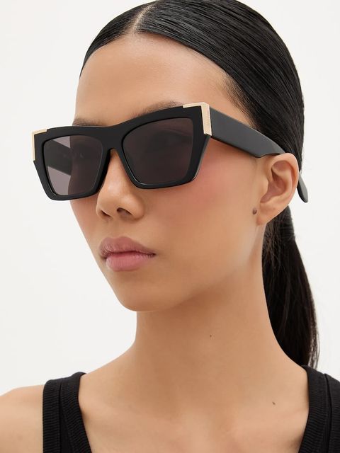 Palm Angels okulary przeciwsłoneczne kolor czarny PERI099_551007 - zdjęcie produktu nr 2