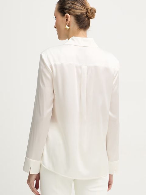 MM by Max Mara koszula z dodatkiem jedwabiu QUARTO