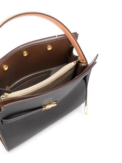 Tory Burch small Lee Radziwilli Double shoulder bag - Blue