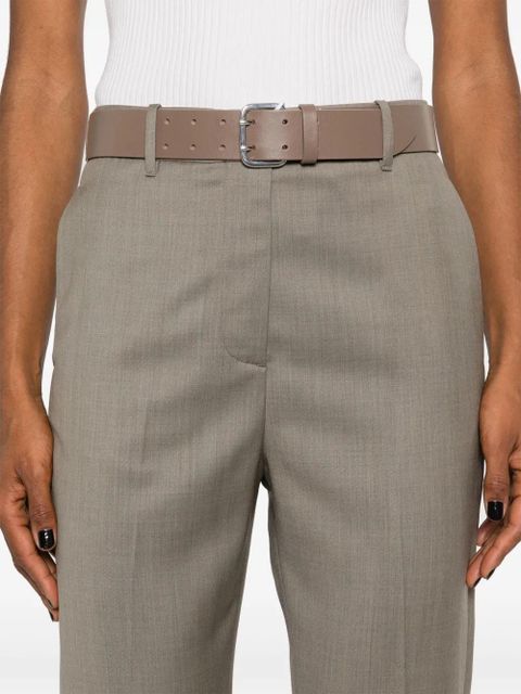 Golden Goose virgin wool straight trousers - Brown