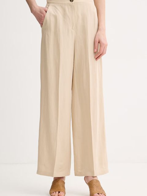 Marella spodnie damskie z lnem Emme by Marella - zdjęcie produktu nr 2