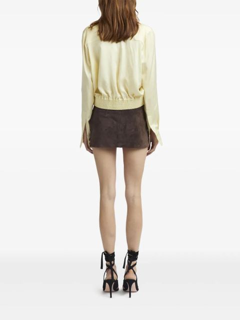 16Arlington Haile mini skirt - Brown