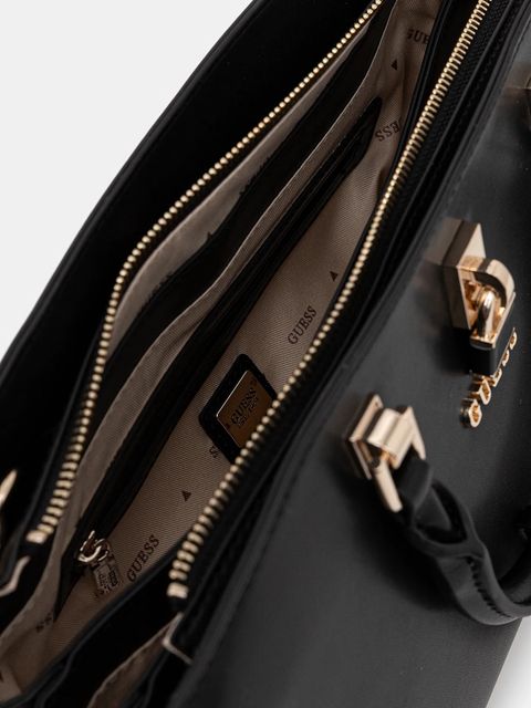 Guess torebka QUEENSLAND kolor czarny HWVG96 55060