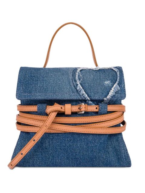 Moschino Top-handle Wrap Clutch Bag - Blue - zdjęcie produktu nr 1