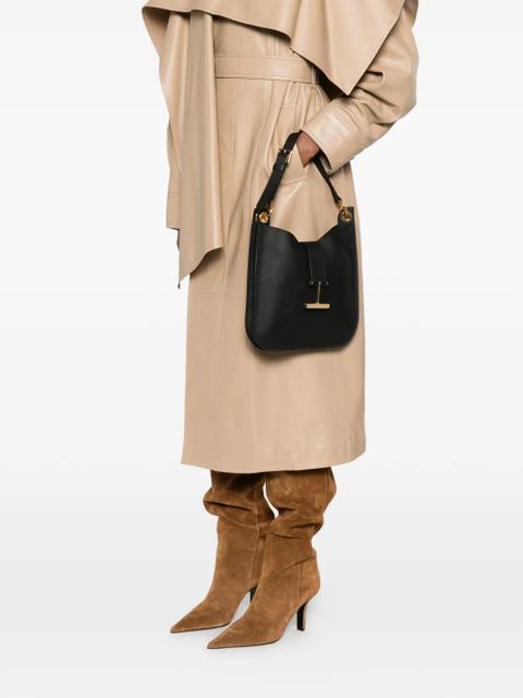 TOM FORD Tara T-bar-buckle shoulder bag - Black - zdjęcie produktu nr 2