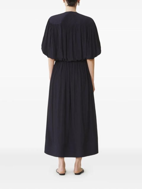 Lanvin pleated maxi dress - Black - zdjęcie produktu nr 2
