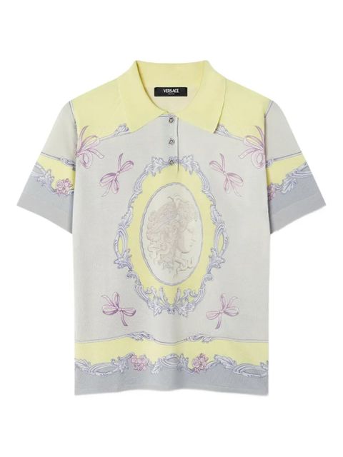 Versace Medusa Cameo polo shirt - Grey - zdjęcie produktu nr 1