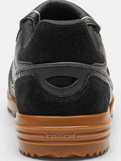 Coach sneakersy skórzane Coach Match damskie kolor czarny CCI42