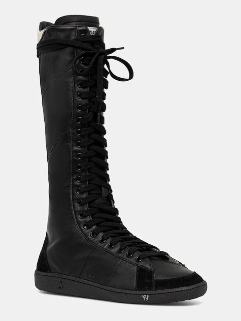 Patrizia Pepe trampki skórzane kolor czarny 8Y0145 L150 K101 - zdjęcie produktu nr 1