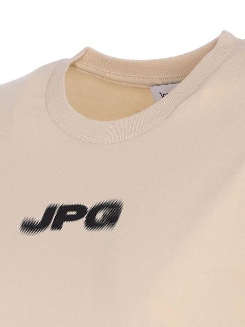 Jean Paul Gaultier logo-print crew-neck T-shirt - Neutrals