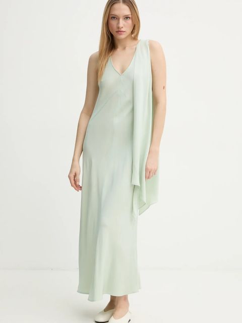 Day Birger et Mikkelsen sukienka Brielle kolor zielony maxi rozkloszowana DAY65243657 - zdjęcie produktu nr 1