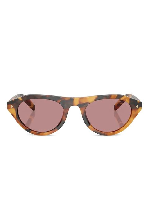 Prada Eyewear cat-eye tortoiseshell sunglasses - Brown - zdjęcie produktu nr 1