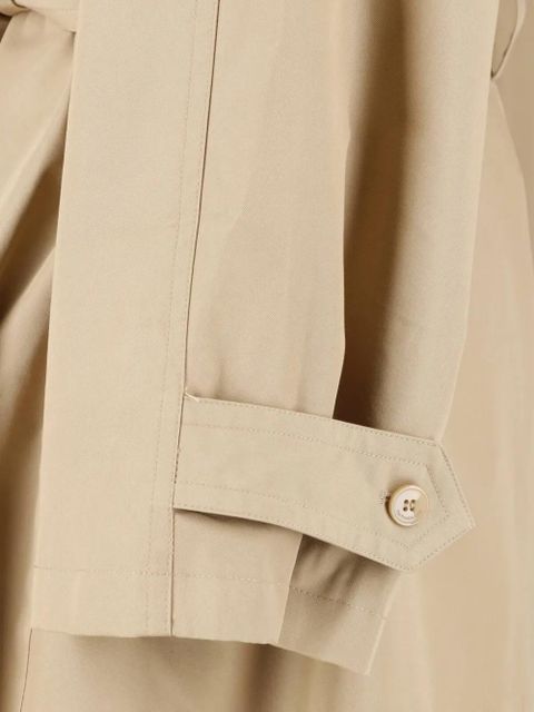 The Frankie Shop Riva double-breasted trench coat - Neutrals