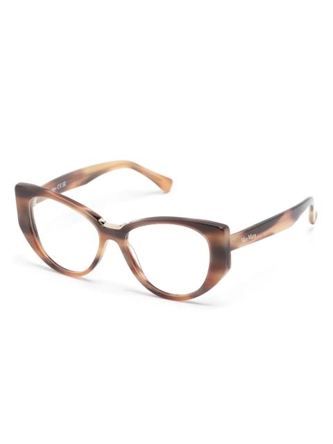 Max Mara Eyewear cat-eye glasses - Brown - zdjęcie produktu nr 2