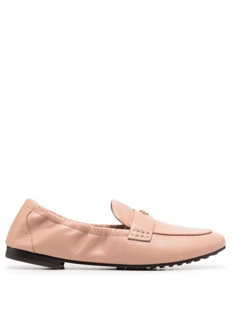 Tory Burch Ballet leather loafers - Pink - zdjęcie produktu nr 1