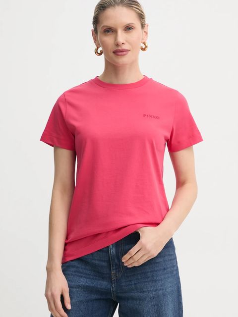 Pinko t-shirt bawełniany - zdjęcie produktu nr 1