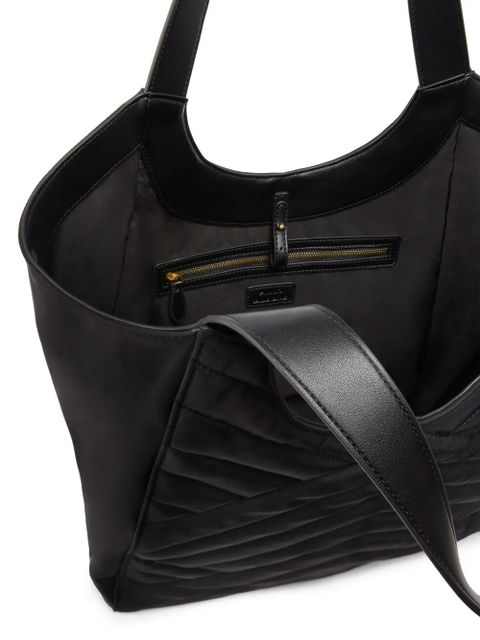 PINKO quilted tote bag - Black